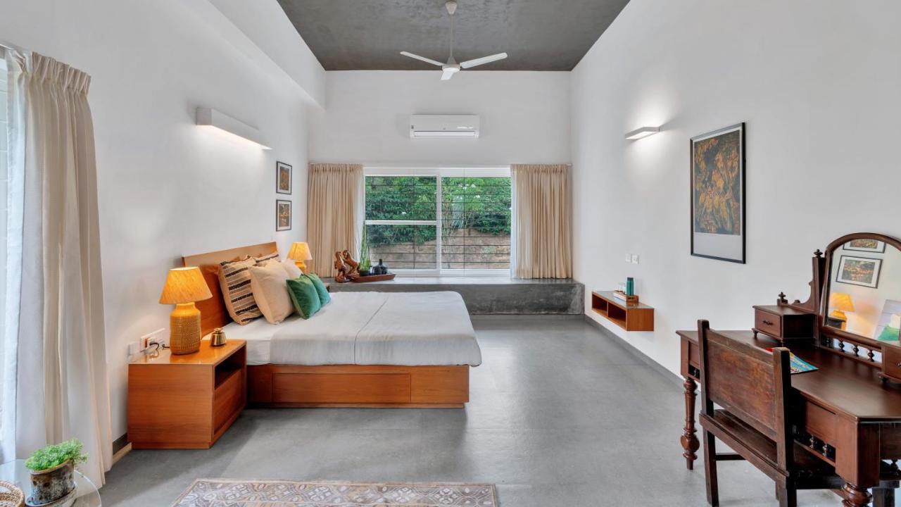 Mudigere Saffronstays Cafella- A 3-Bdr Elliptical-Roof Villa In Chikmagalur מראה חיצוני תמונה