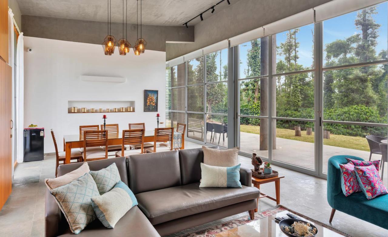 Mudigere Saffronstays Cafella- A 3-Bdr Elliptical-Roof Villa In Chikmagalur מראה חיצוני תמונה