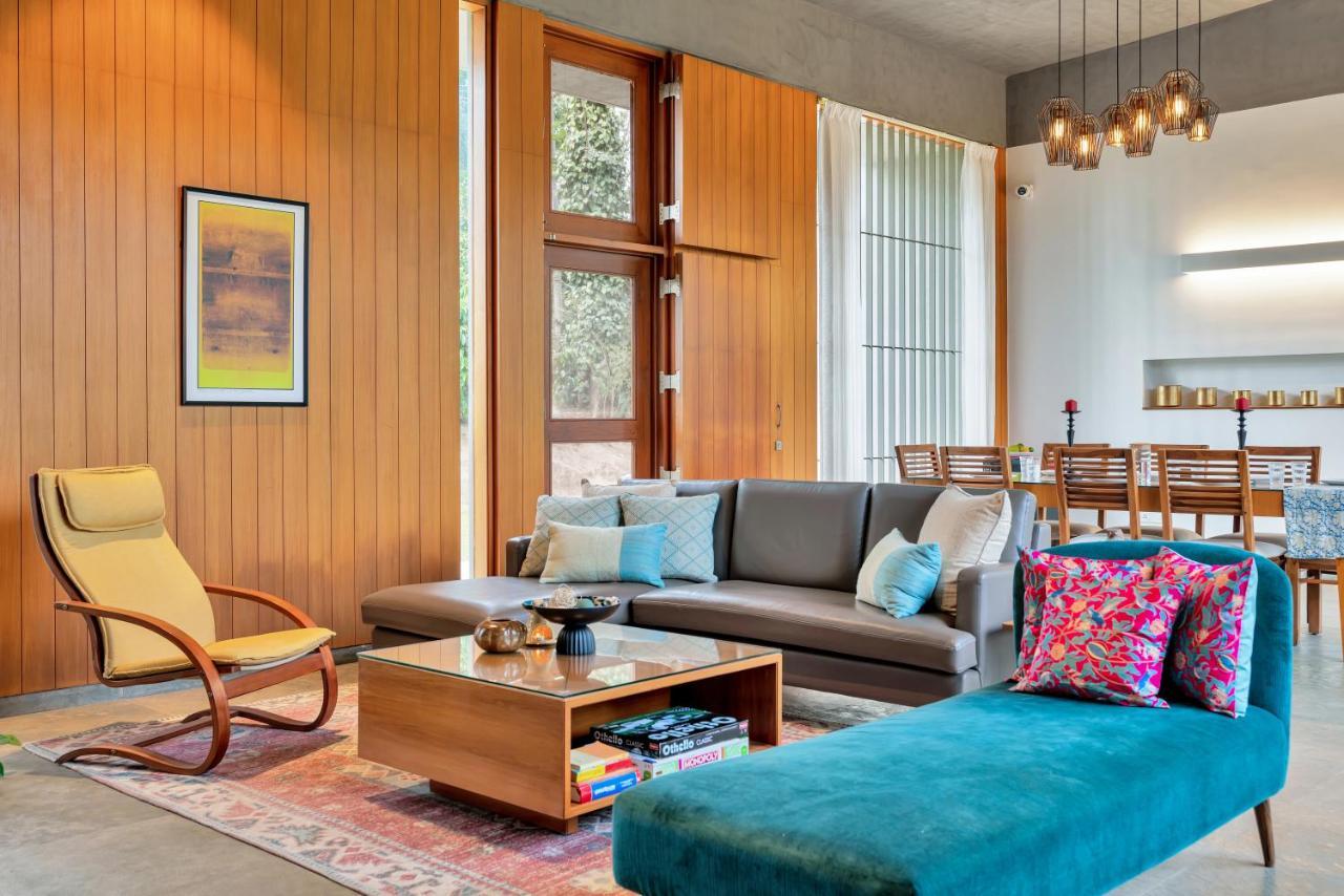 Mudigere Saffronstays Cafella- A 3-Bdr Elliptical-Roof Villa In Chikmagalur מראה חיצוני תמונה