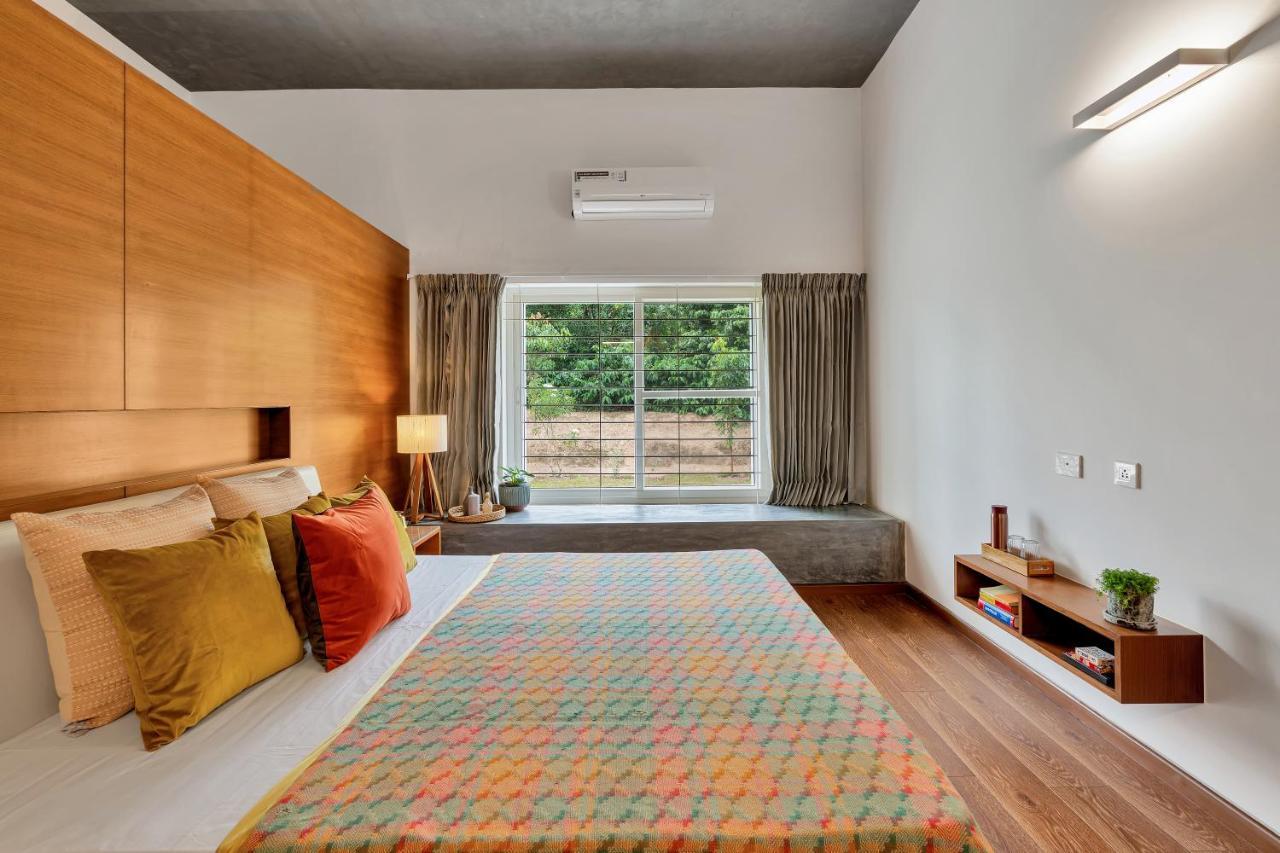 Mudigere Saffronstays Cafella- A 3-Bdr Elliptical-Roof Villa In Chikmagalur מראה חיצוני תמונה