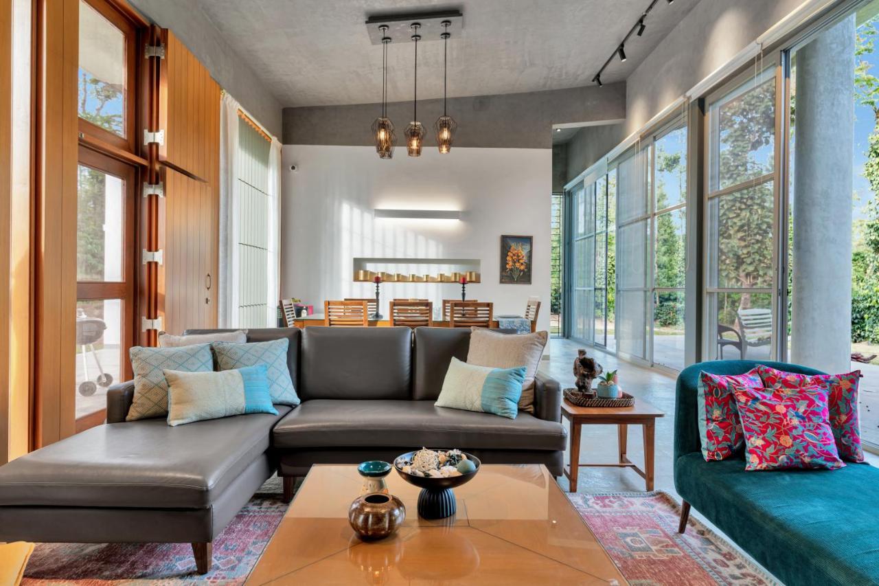 Mudigere Saffronstays Cafella- A 3-Bdr Elliptical-Roof Villa In Chikmagalur מראה חיצוני תמונה